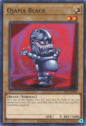 Ojama Black (25th Anniversary) [IOC-EN002] Common - Yu-Gi-Oh! - Card Brawlers | Quebec | Canada |