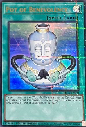 Pot of Benevolence [TBC1-EN004] Ultra Rare - Yu-Gi-Oh! - Card Brawlers | Quebec | Canada |
