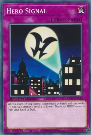 Hero Signal [SGX3-ENA18] Common - Yu-Gi-Oh! - Card Brawlers | Quebec | Canada |