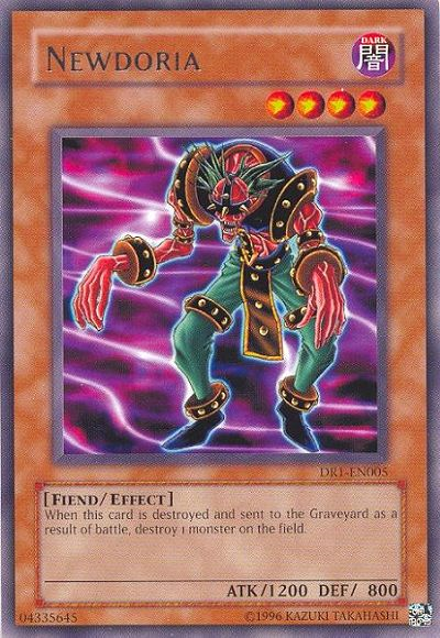 Newdoria [DR1-EN005] Rare - Yu-Gi-Oh! - Card Brawlers | Quebec | Canada |