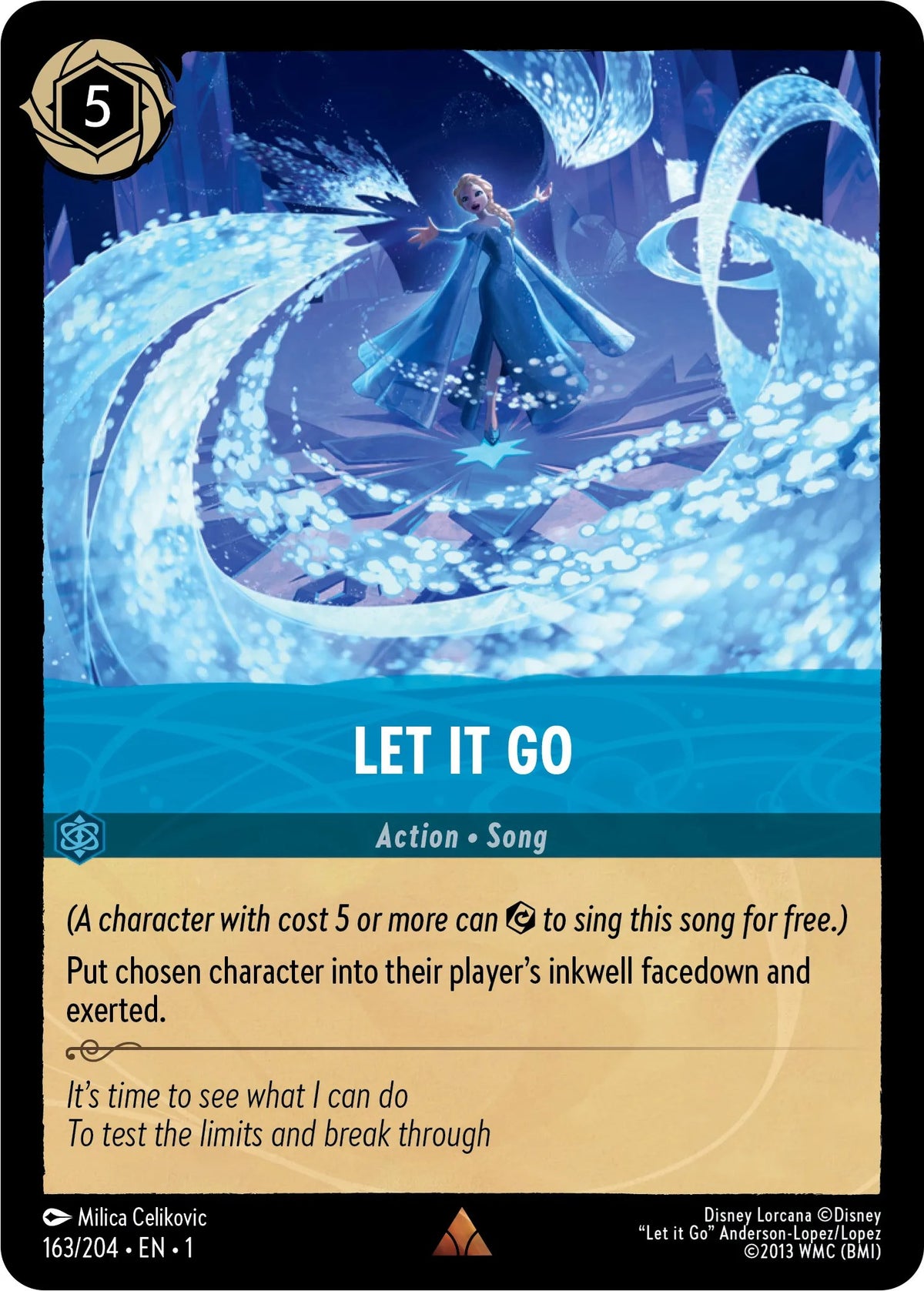 Let It Go (163/204) [The First Chapter] - Disney - Card Brawlers | Quebec | Canada |