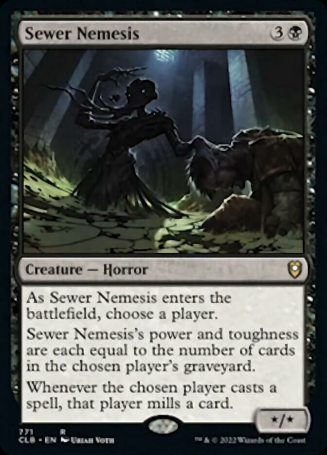 Sewer Nemesis [Commander Legends: Battle for Baldur's Gate] - Magic: The Gathering - Card Brawlers | Quebec | Canada |