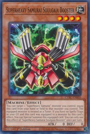 Superheavy Samurai Soulgaia Booster [CYAC-EN005] Common - Yu-Gi-Oh! - Card Brawlers | Quebec | Canada |