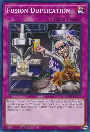 Fusion Duplication [CYAC-EN077] Common - Yu-Gi-Oh! - Card Brawlers | Quebec | Canada |