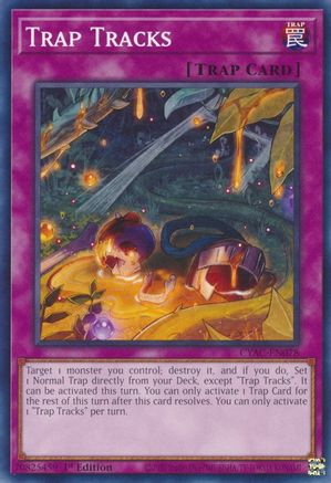 Trap Tracks [CYAC-EN078] Common - Yu-Gi-Oh! - Card Brawlers | Quebec | Canada |