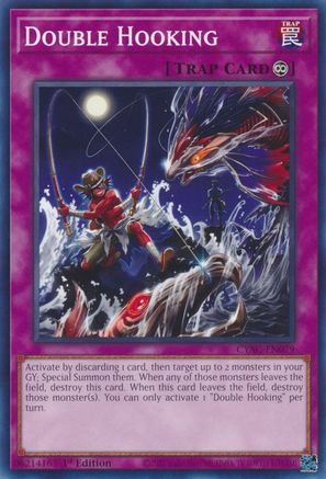 Double Hooking [CYAC-EN079] Common - Yu-Gi-Oh! - Card Brawlers | Quebec | Canada |