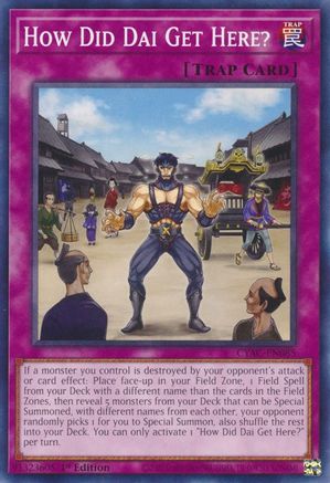 How Did Dai Get Here? [CYAC-EN085] Common - Yu-Gi-Oh! - Card Brawlers | Quebec | Canada |