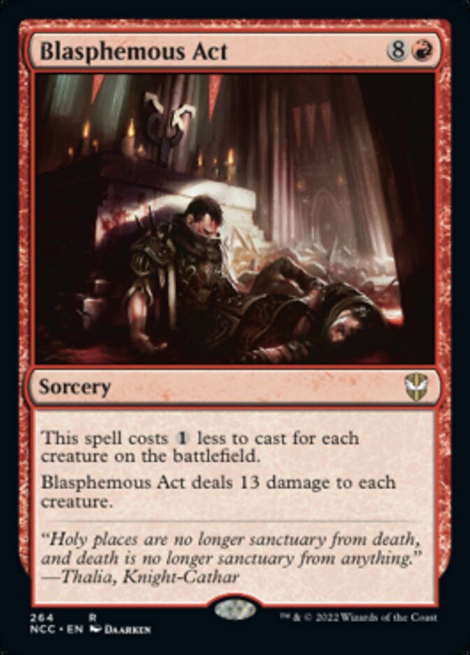 Blasphemous Act [Streets of New Capenna Commander] - Magic: The Gathering - Card Brawlers | Quebec | Canada |