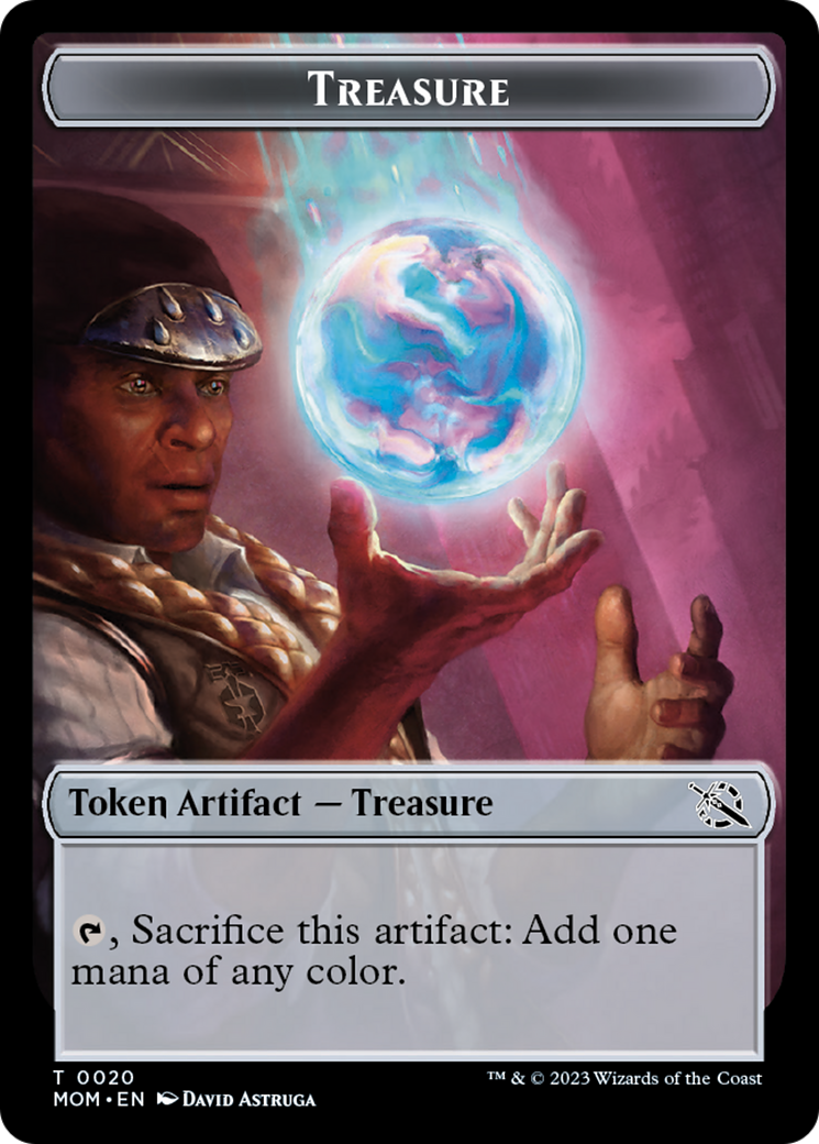 Treasure // Gremlin Double-Sided Token [March of the Machine Commander Tokens] - Magic: The Gathering - Card Brawlers | Quebec | Canada |