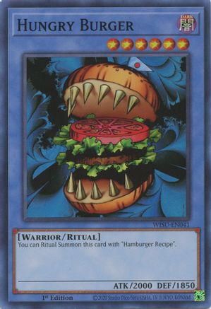 Hungry Burger [WISU-EN041] Super Rare - Yu-Gi-Oh! - Card Brawlers | Quebec | Canada |