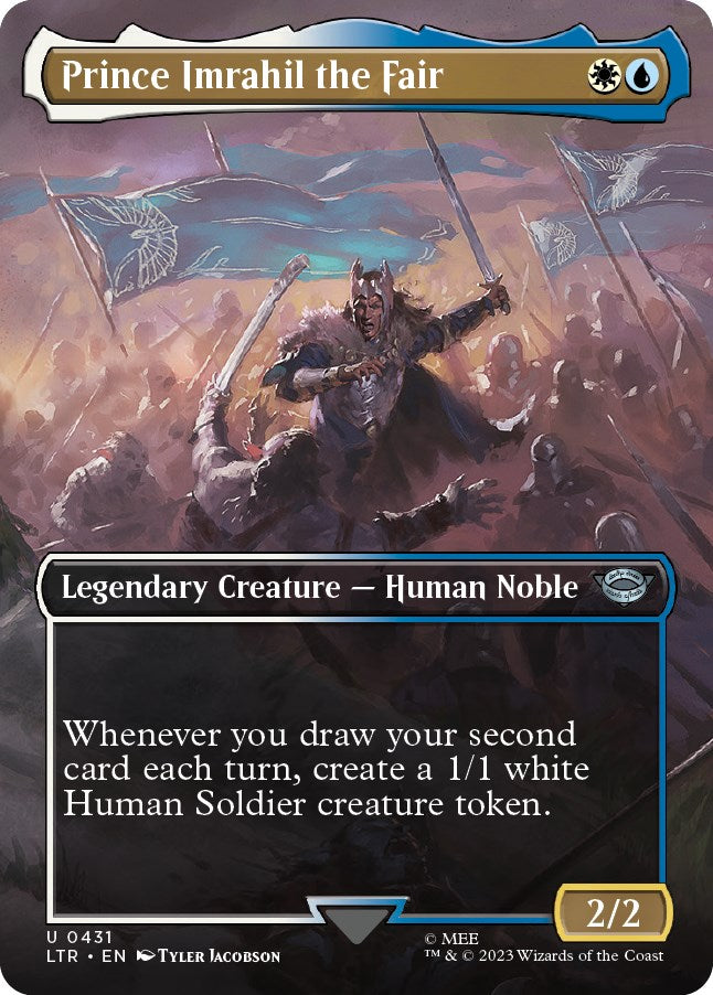 Prince Imrahil the Fair (Borderless Alternate Art) [The Lord of the Rings: Tales of Middle-Earth] - Magic: The Gathering - Card Brawlers | Quebec | Canada |