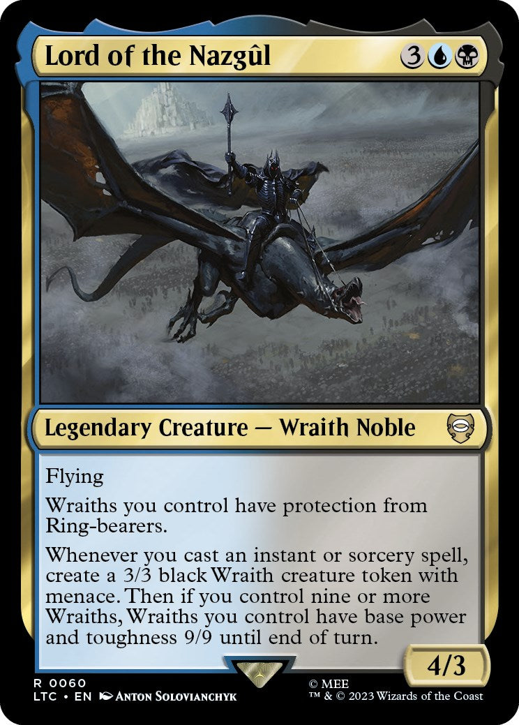 Lord of the Nazgul [The Lord of the Rings: Tales of Middle-Earth Commander] - Magic: The Gathering - Card Brawlers | Quebec | Canada |