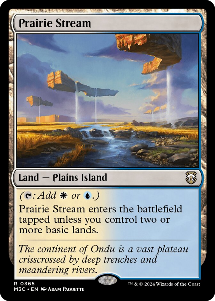 Prairie Stream [Modern Horizons 3 Commander] - Magic: The Gathering - Card Brawlers | Quebec | Canada |