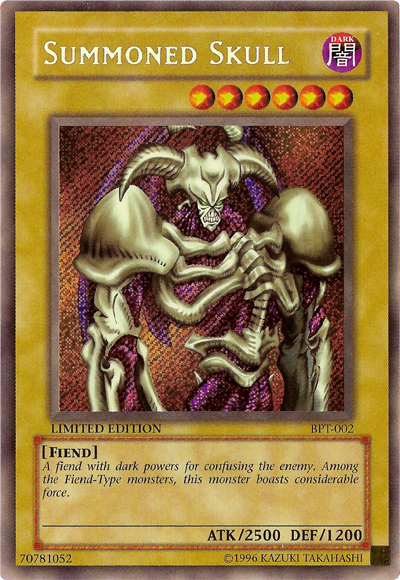 Summoned Skull [BPT-002] Secret Rare - Yu-Gi-Oh! - Card Brawlers | Quebec | Canada |