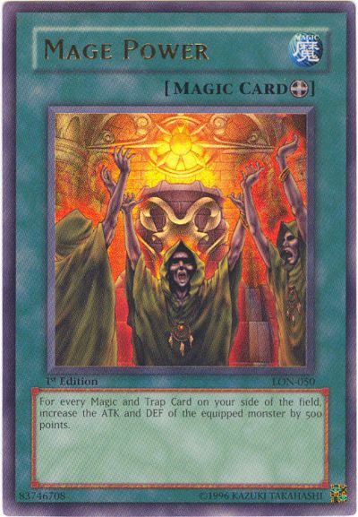 Mage Power [LON-050] Ultra Rare - Yu-Gi-Oh! - Card Brawlers | Quebec | Canada |