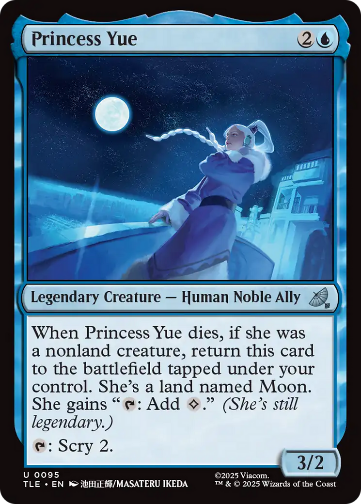 Princess Yue [Avatar: The Last Airbender: Eternal-Legal] - Magic: The Gathering - Card Brawlers | Quebec | Canada |