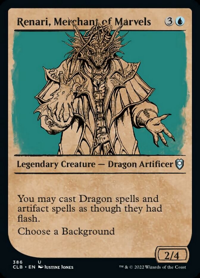 Renari, Merchant of Marvels (Showcase) [Commander Legends: Battle for Baldur's Gate] - Magic: The Gathering - Card Brawlers | Quebec | Canada |