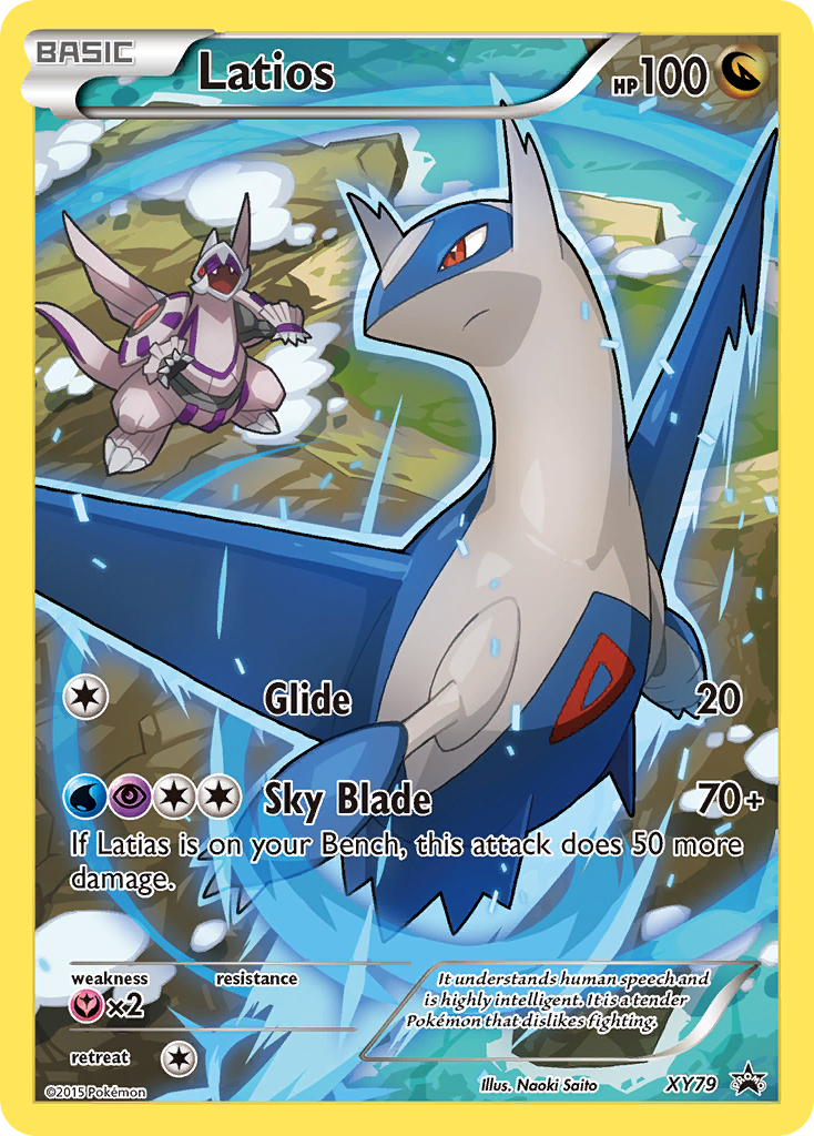 Latios (XY79) (Full Art Promo) [XY: Black Star Promos] - Pokémon - Card Brawlers | Quebec | Canada |