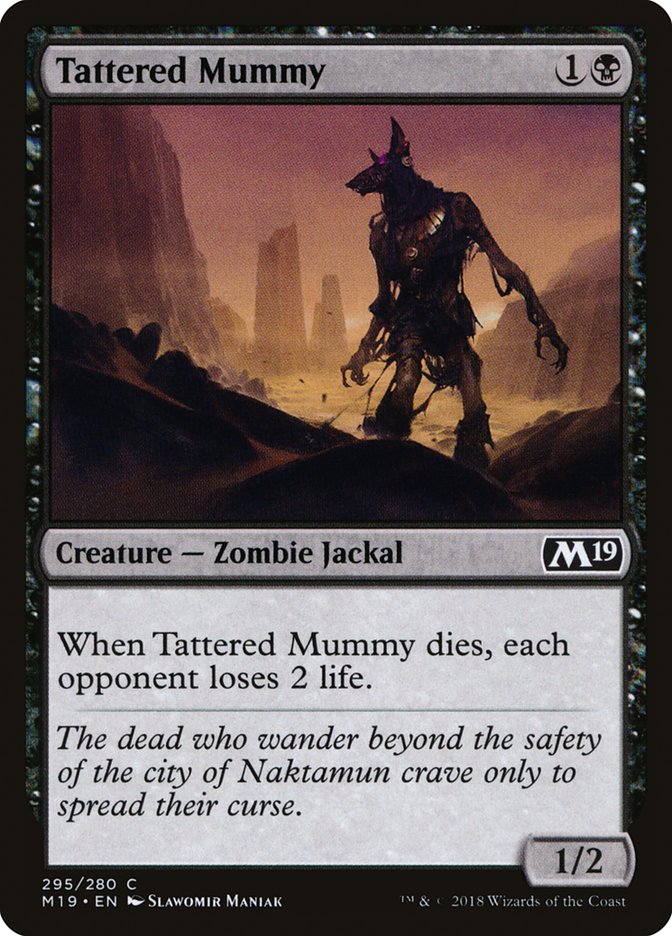 Tattered Mummy [Core Set 2019] - Magic: The Gathering - Card Brawlers | Quebec | Canada |