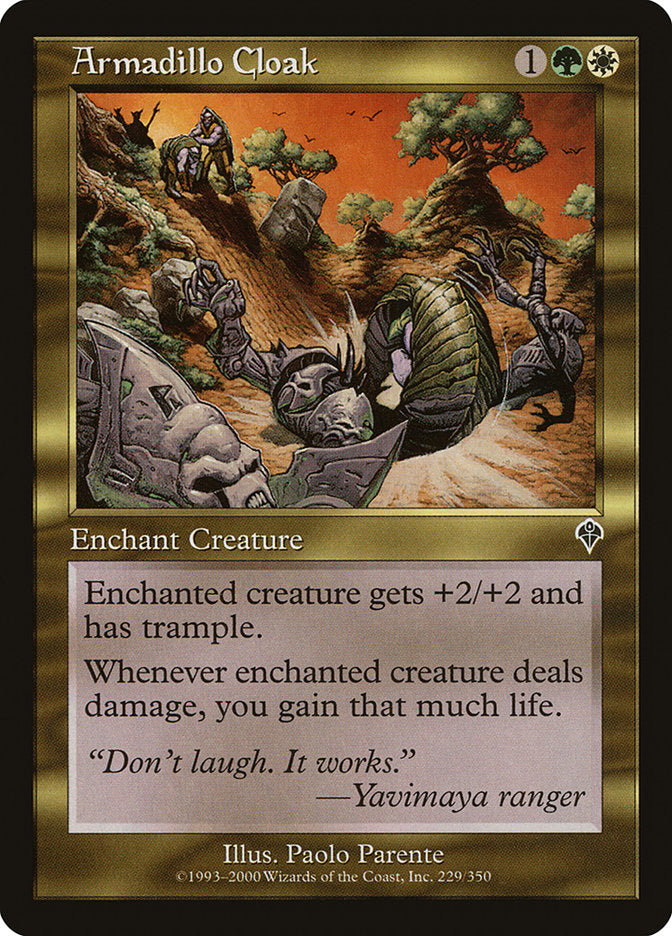 Armadillo Cloak [Invasion] - Magic: The Gathering - Card Brawlers | Quebec | Canada |