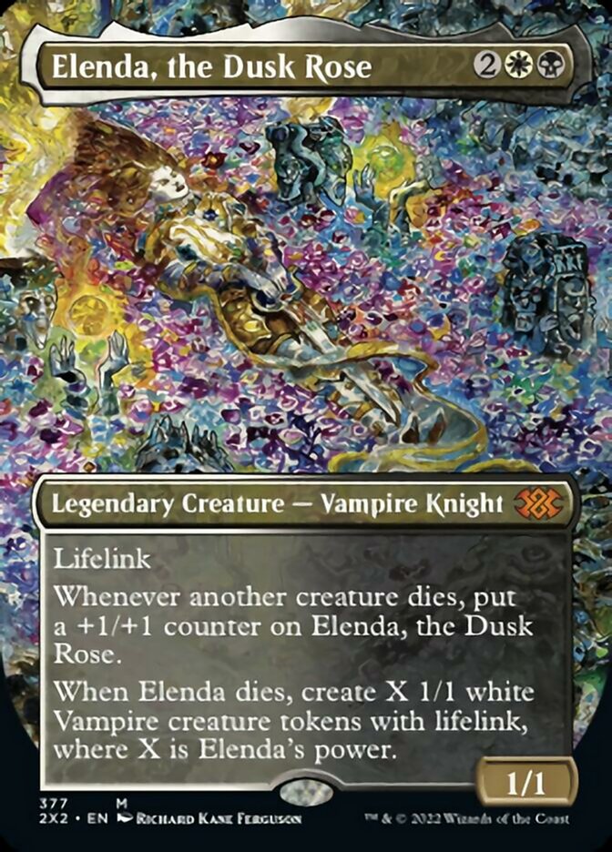 Elenda, the Dusk Rose (Borderless Alternate Art) [Double Masters 2022] - Magic: The Gathering - Card Brawlers | Quebec | Canada |