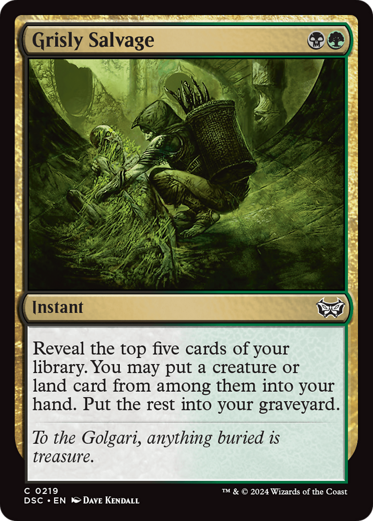 Grisly Salvage [Duskmourn: House of Horror Commander] - Magic: The Gathering - Card Brawlers | Quebec | Canada |