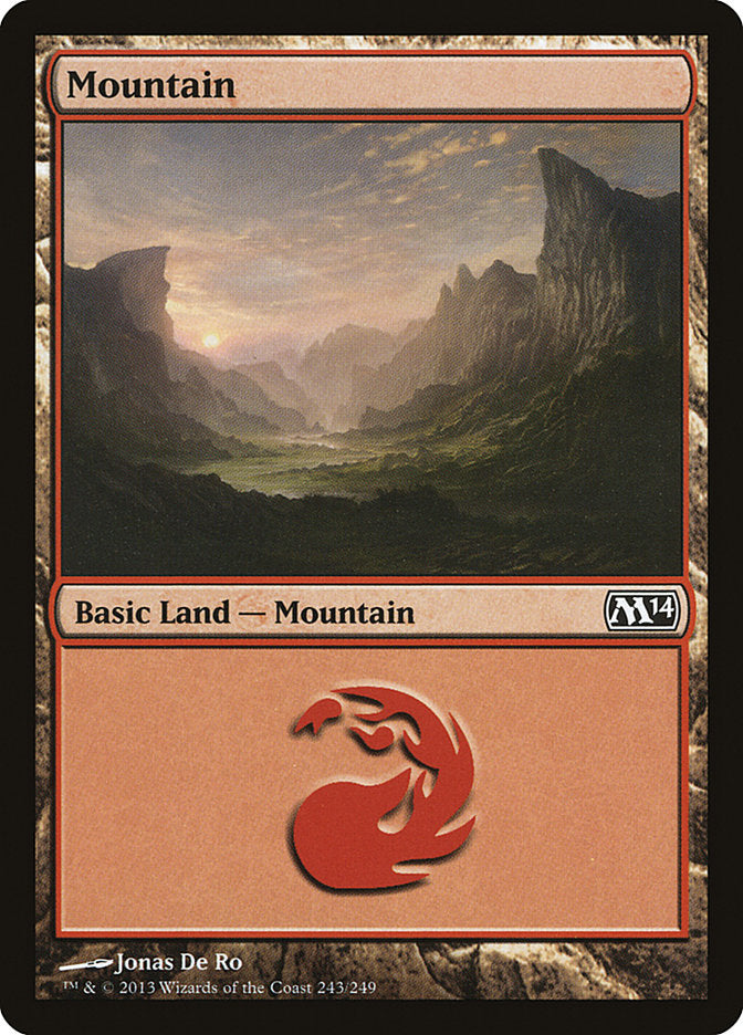 Mountain (243) [Magic 2014] - Magic: The Gathering - Card Brawlers | Quebec | Canada |