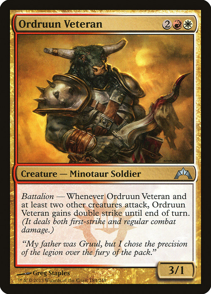 Ordruun Veteran [Gatecrash] - Magic: The Gathering - Card Brawlers | Quebec | Canada |