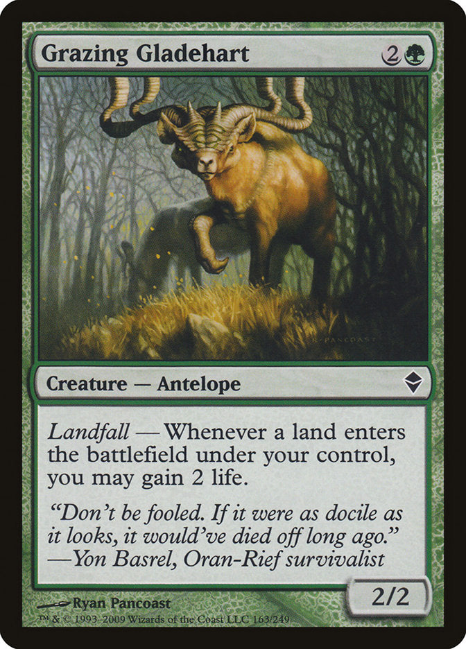 Grazing Gladehart [Zendikar] - Magic: The Gathering - Card Brawlers | Quebec | Canada |