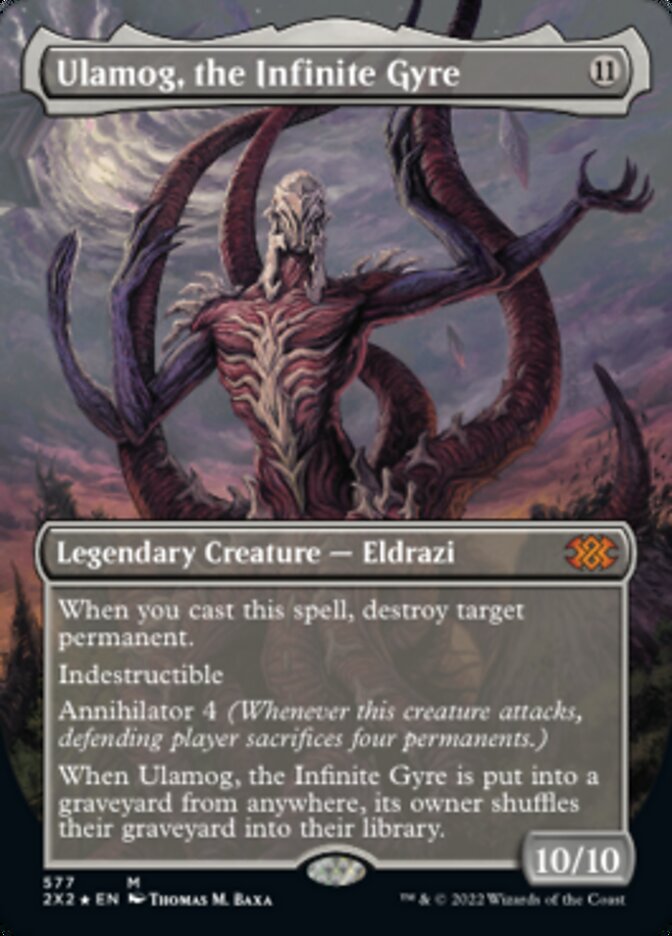 Ulamog, the Infinite Gyre (Textured Foil) [Double Masters 2022] - Magic: The Gathering - Card Brawlers | Quebec | Canada |