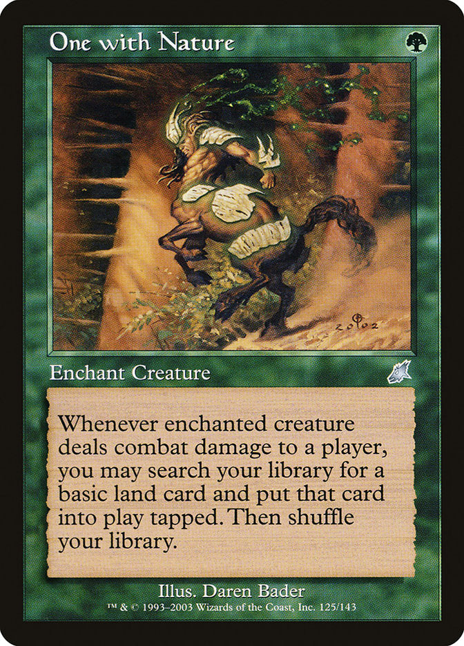 One with Nature [Scourge] - Magic: The Gathering - Card Brawlers | Quebec | Canada |