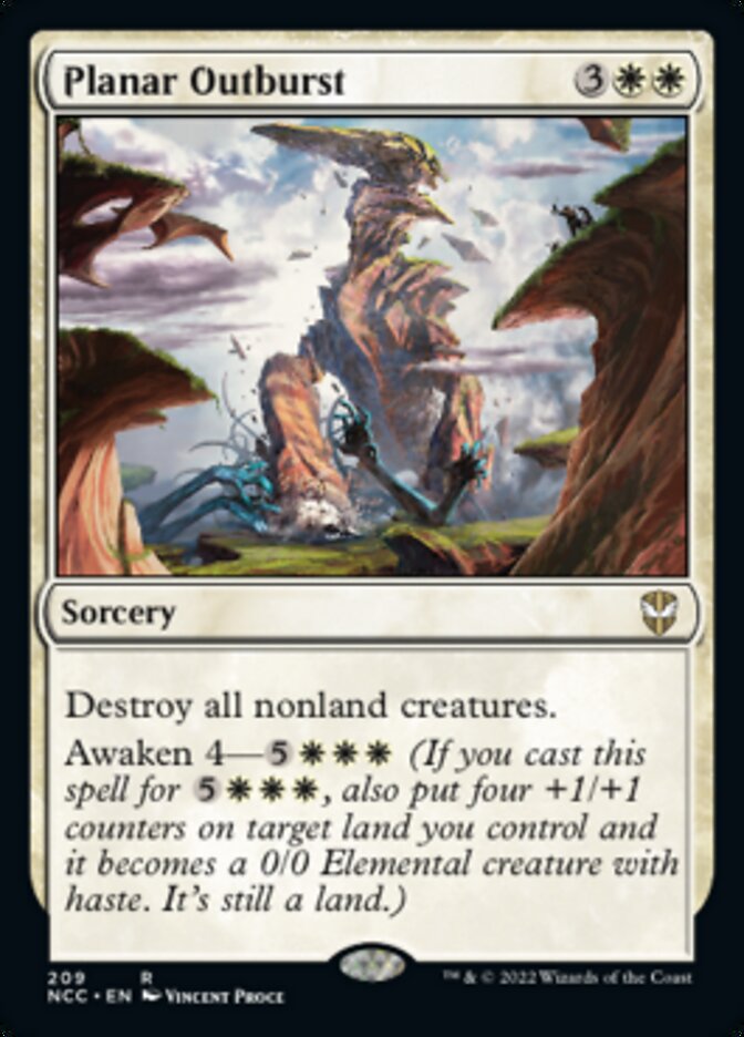 Planar Outburst [Streets of New Capenna Commander] - Magic: The Gathering - Card Brawlers | Quebec | Canada |