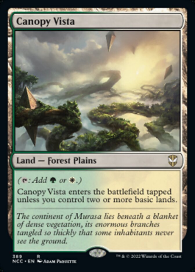Canopy Vista [Streets of New Capenna Commander] - Magic: The Gathering - Card Brawlers | Quebec | Canada |