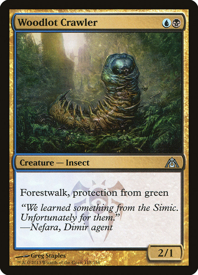Woodlot Crawler [Dragon's Maze] - Magic: The Gathering - Card Brawlers | Quebec | Canada |
