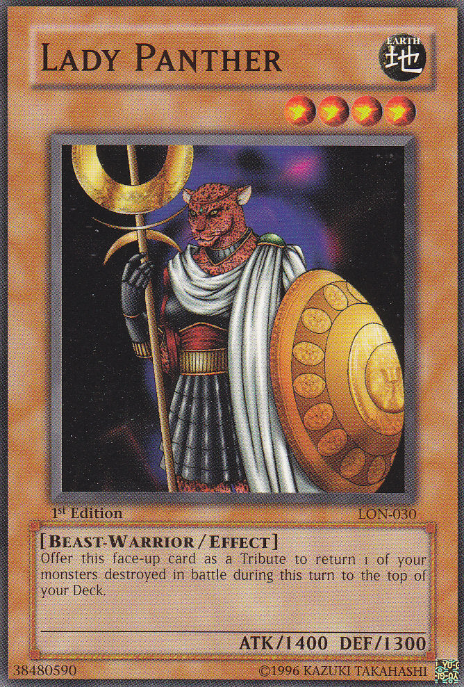 Lady Panther [LON-030] Common - Yu-Gi-Oh! - Card Brawlers | Quebec | Canada |