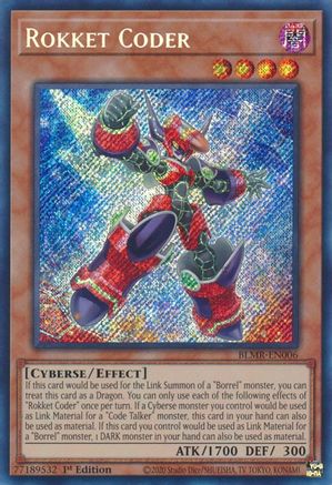 Rokket Coder [BLMR-EN006] Secret Rare - Yu-Gi-Oh! - Card Brawlers | Quebec | Canada |
