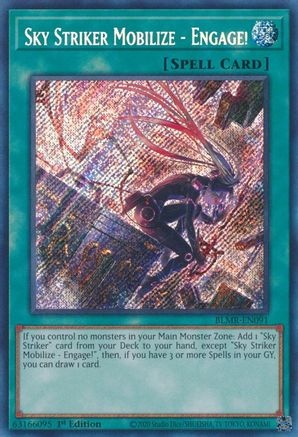 Sky Striker Mobilize - Engage! [BLMR-EN091] Secret Rare - Yu-Gi-Oh! - Card Brawlers | Quebec | Canada |