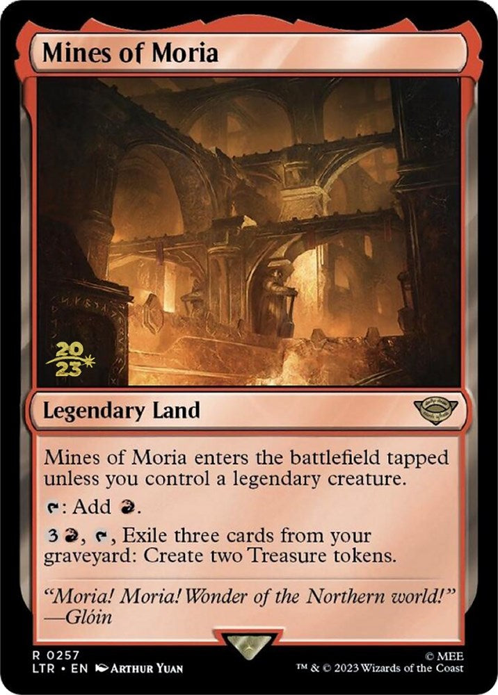 Mines of Moria [The Lord of the Rings: Tales of Middle-Earth Prerelease Promos] - Magic: The Gathering - Card Brawlers | Quebec | Canada |