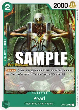 Pearl (OP03-031) - Pillars of Strength Pre-Release Cards