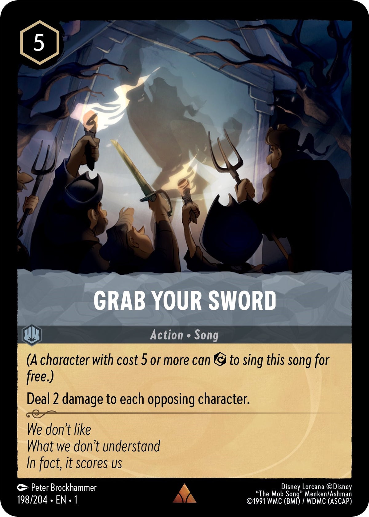 Grab Your Sword (198/204) [The First Chapter] - Disney - Card Brawlers | Quebec | Canada |