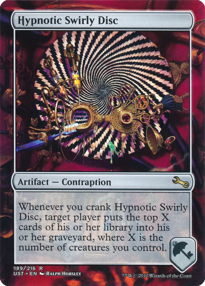 Hypnotic Swirly Disc [Unstable] - Magic: The Gathering - Card Brawlers | Quebec | Canada |