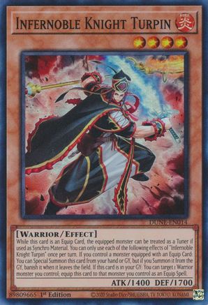 Infernoble Knight Turpin [DUNE-EN014] Super Rare - Yu-Gi-Oh! - Card Brawlers | Quebec | Canada |