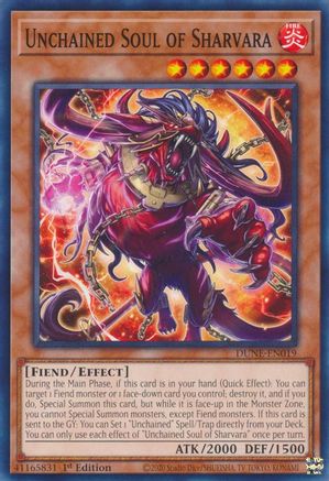 Unchained Soul of Sharvara [DUNE-EN019] Common - Yu-Gi-Oh! - Card Brawlers | Quebec | Canada |