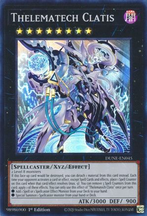Thelematech Clatis [DUNE-EN045] Super Rare - Yu-Gi-Oh! - Card Brawlers | Quebec | Canada |