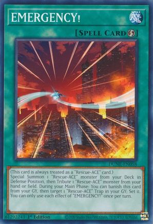 EMERGENCY! [DUNE-EN058] Common - Yu-Gi-Oh! - Card Brawlers | Quebec | Canada |