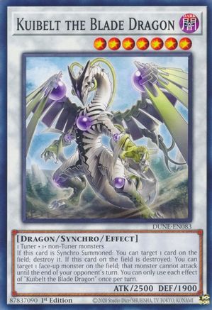 Kuibelt the Blade Dragon [DUNE-EN083] Common - Yu-Gi-Oh! - Card Brawlers | Quebec | Canada |