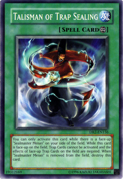 Talisman of Trap Sealing [DR2-EN156] Common - Yu-Gi-Oh! - Card Brawlers | Quebec | Canada |