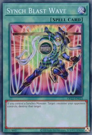 Synch Blast Wave [OP22-EN021] Common - Yu-Gi-Oh! - Card Brawlers | Quebec | Canada |