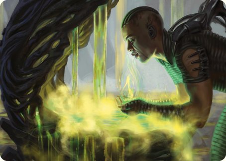 Necrogen Communion Art Card [Phyrexia: All Will Be One Art Series] - Magic: The Gathering - Card Brawlers | Quebec | Canada |