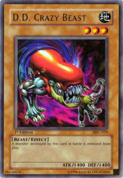 D.D. Crazy Beast [MFC-019] Rare - Yu-Gi-Oh! - Card Brawlers | Quebec | Canada |